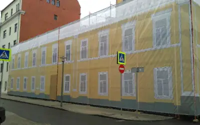 Подготовка макетов фальшфасада на основе архитектурного проекта фасада здания 1